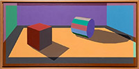 Dodecagon, Cylinder, and Cube, 1973